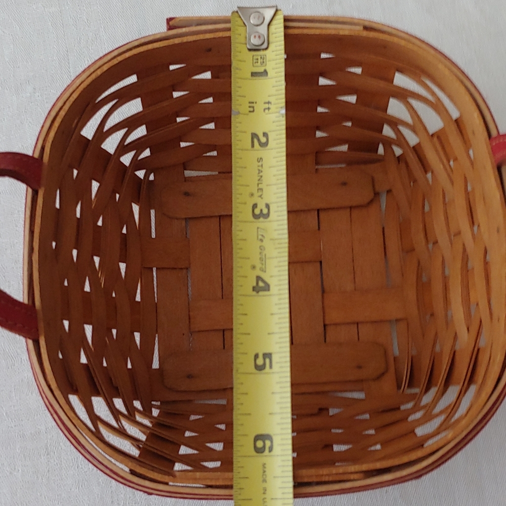 Longaberger Holiday Tree Trimming Basket - Picture 7 of 12